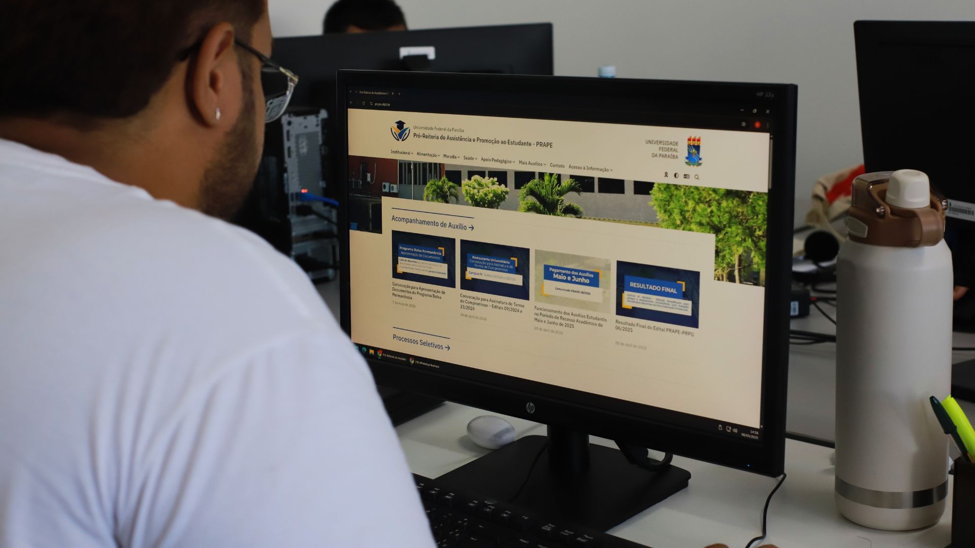 Prape lança novo site com layout intuitivo e foco em transparência na assistência estudantil Prape lança novo site com layout intuitivo e foco em transparência na assistência estudantil