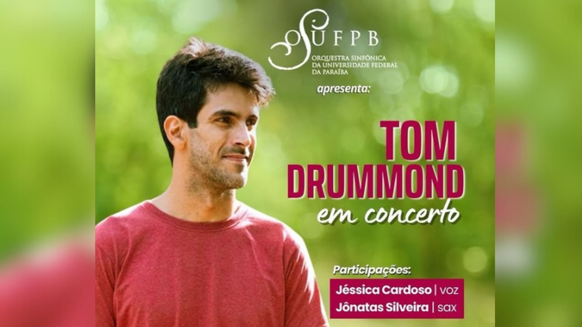 Concerto da OSUFPB desta semana é show com obra de Tom Drummond