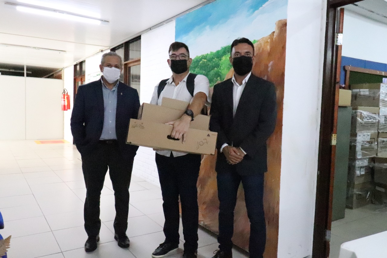 PESQUISADORES DA UFPB RECEBEM 501 COMPUTADORES EM AÇÃO DE APOIO À PRODUÇÃO CIENTÍFICA Foto: Oriel Farias